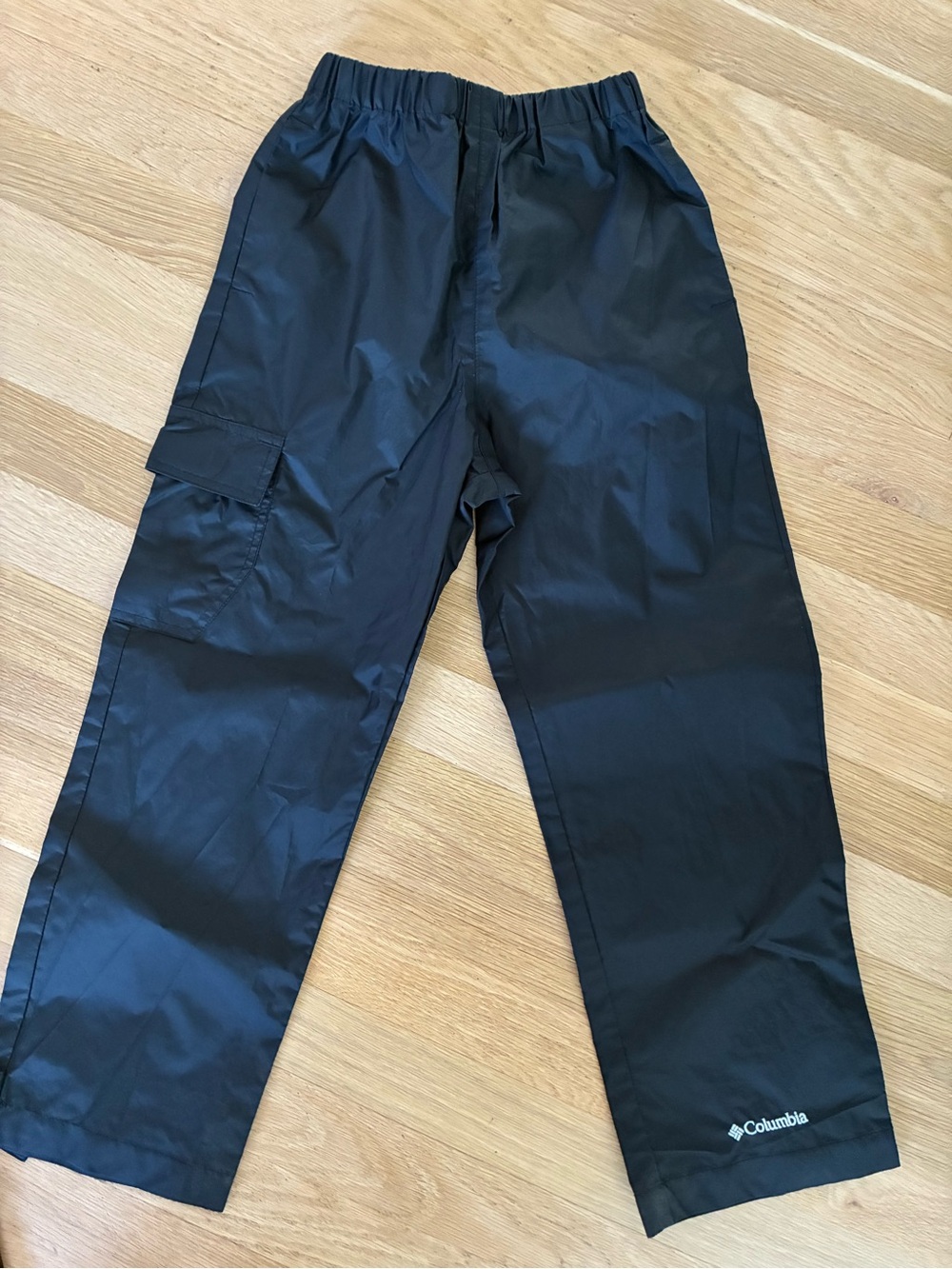 Columbia Men's Black Cargo Rain Pants